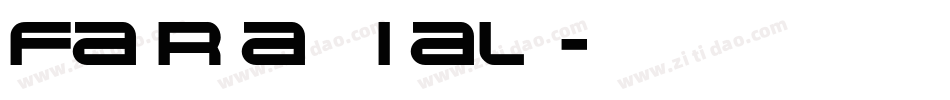 Fairbanks Italic字体转换